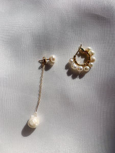 Irene pearl drop earring
